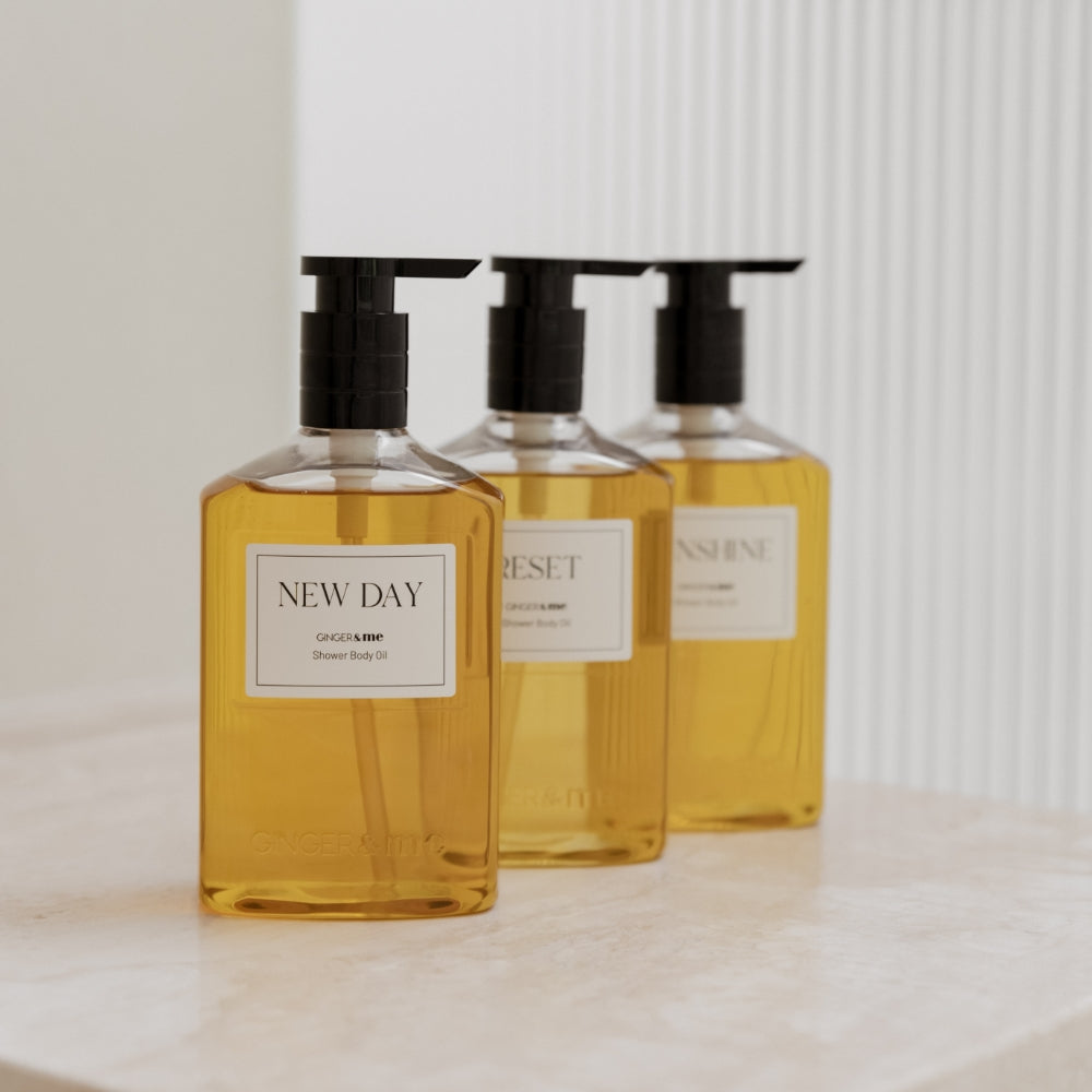 GINGER&ME Shower Body Oil - Reset 400ml
