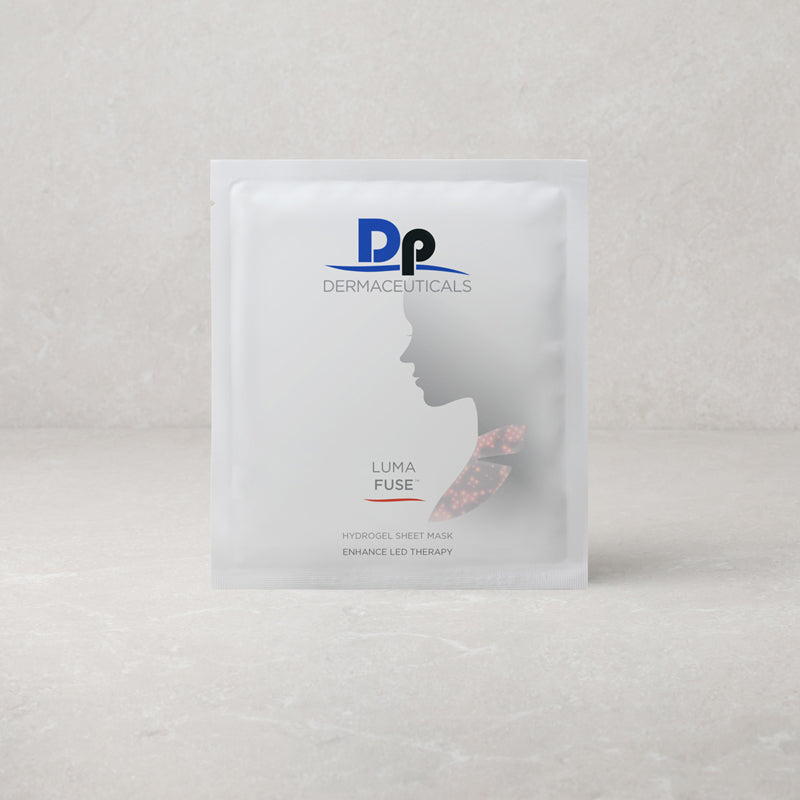 Dp Dermaceuticals Lumafuse Hydrogel Sheet Mask Neck & Décolleté 5pk