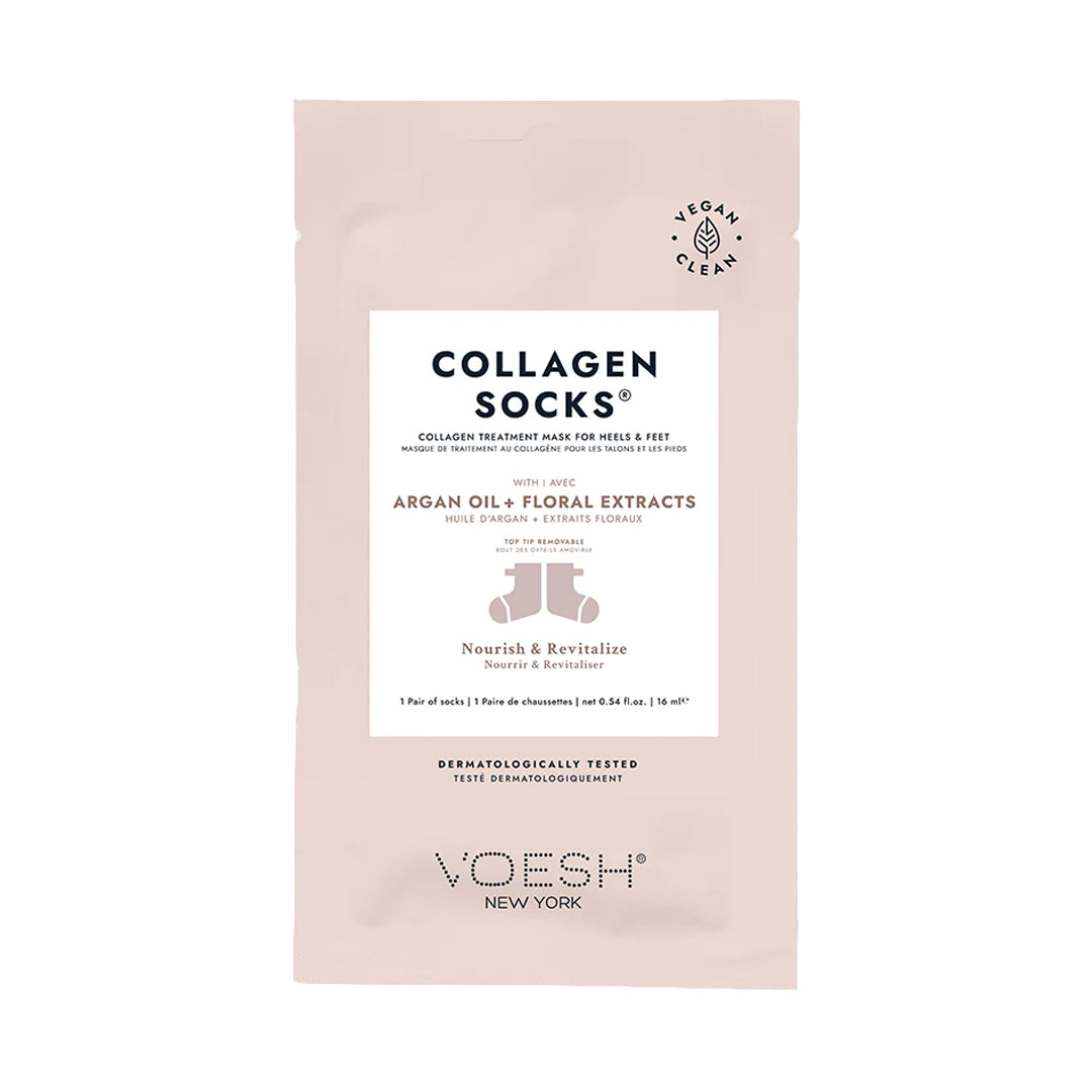 VOESH Collagen Socks with Argan Oil + Floral Extracts
