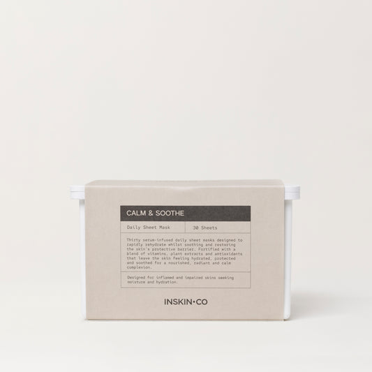 INSKIN.CO Calm & Soothe - Daily Sheet Mask 30 Sheets
