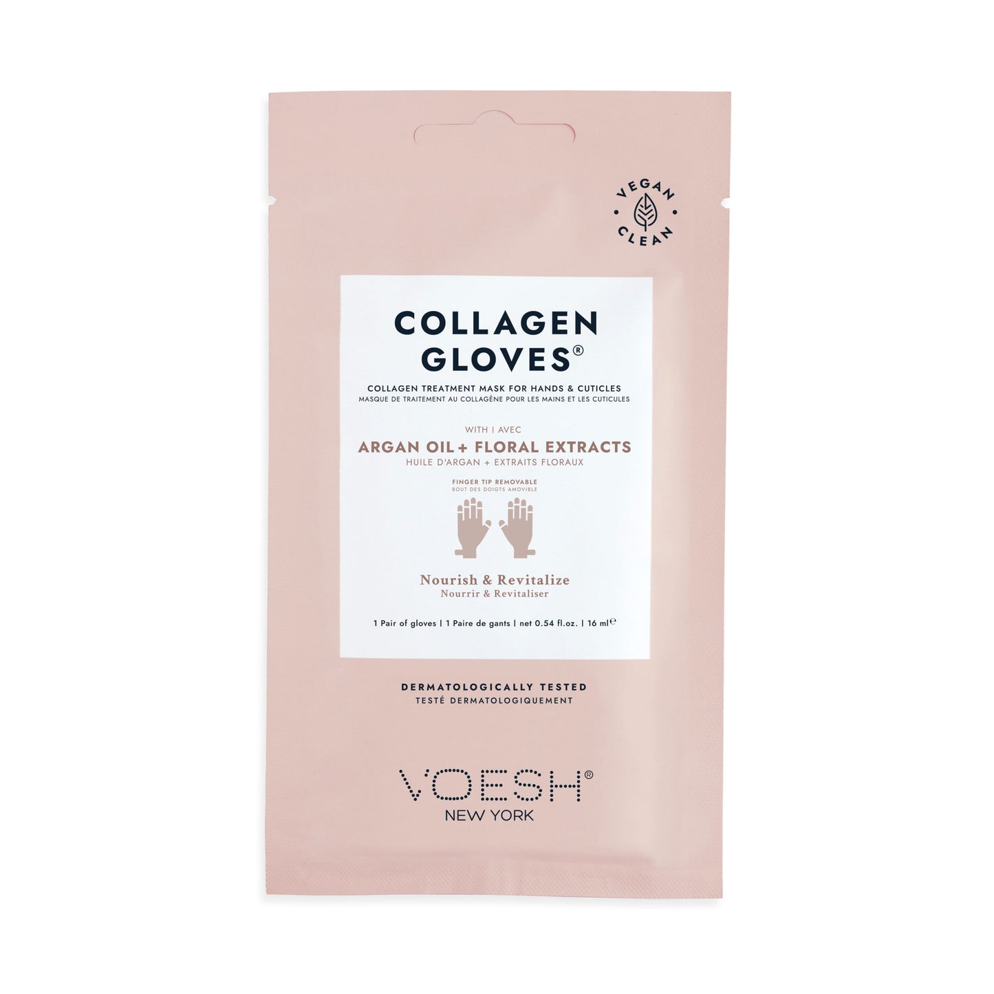 VOESH Collagen Gloves with Argan Oil + Floral Extracts
