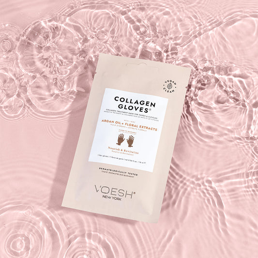 VOESH Collagen Gloves with Argan Oil + Floral Extracts