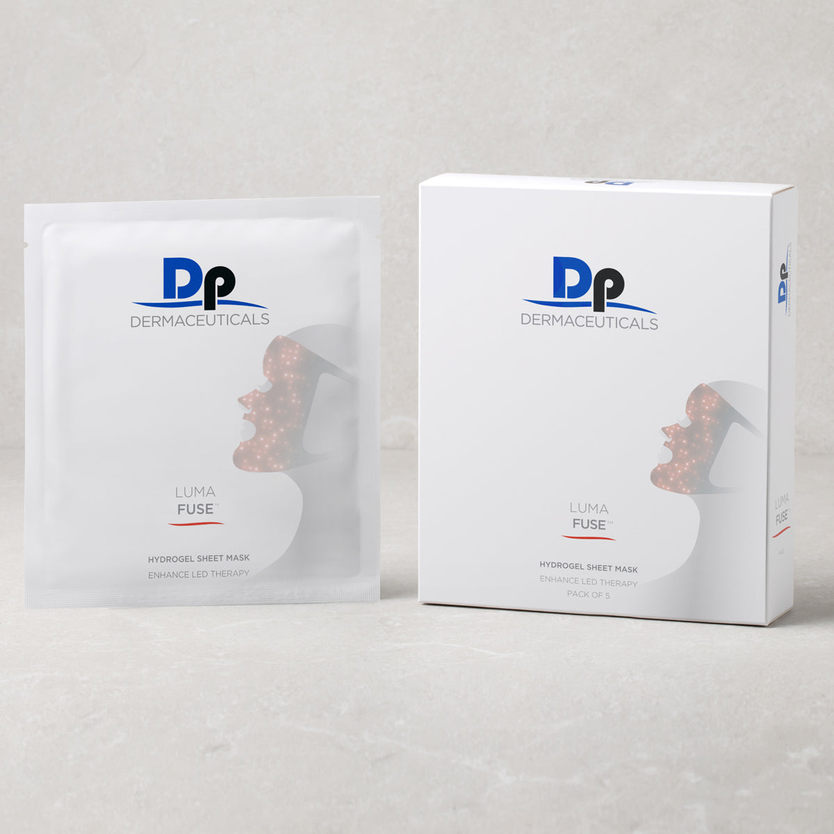 Dp Dermaceuticals Lumafuse Hydrogel Sheet Mask 5pk