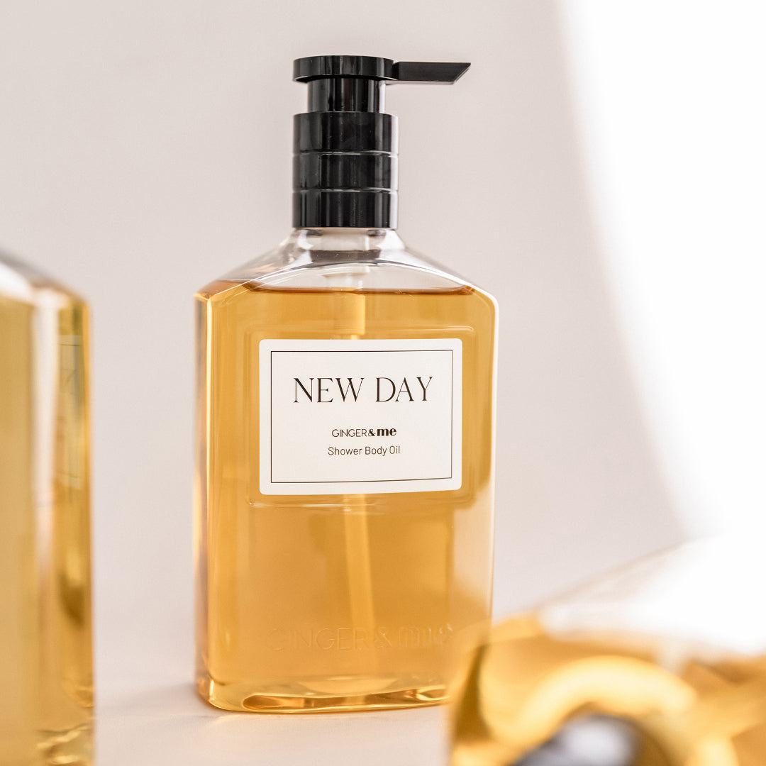 GINGER&ME Shower Body Oil - New Day 400ml