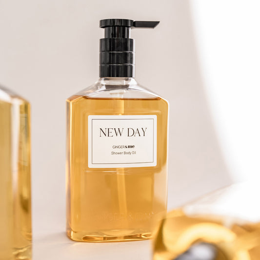GINGER&ME Shower Body Oil - New Day 400ml