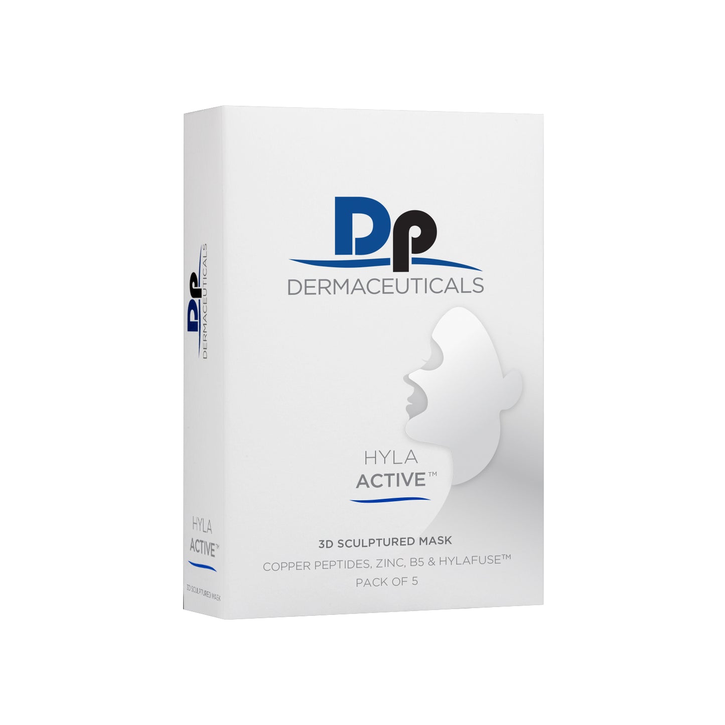 Dp Dermaceuticals Hyla Active 3D Sculptured Mask 5pk