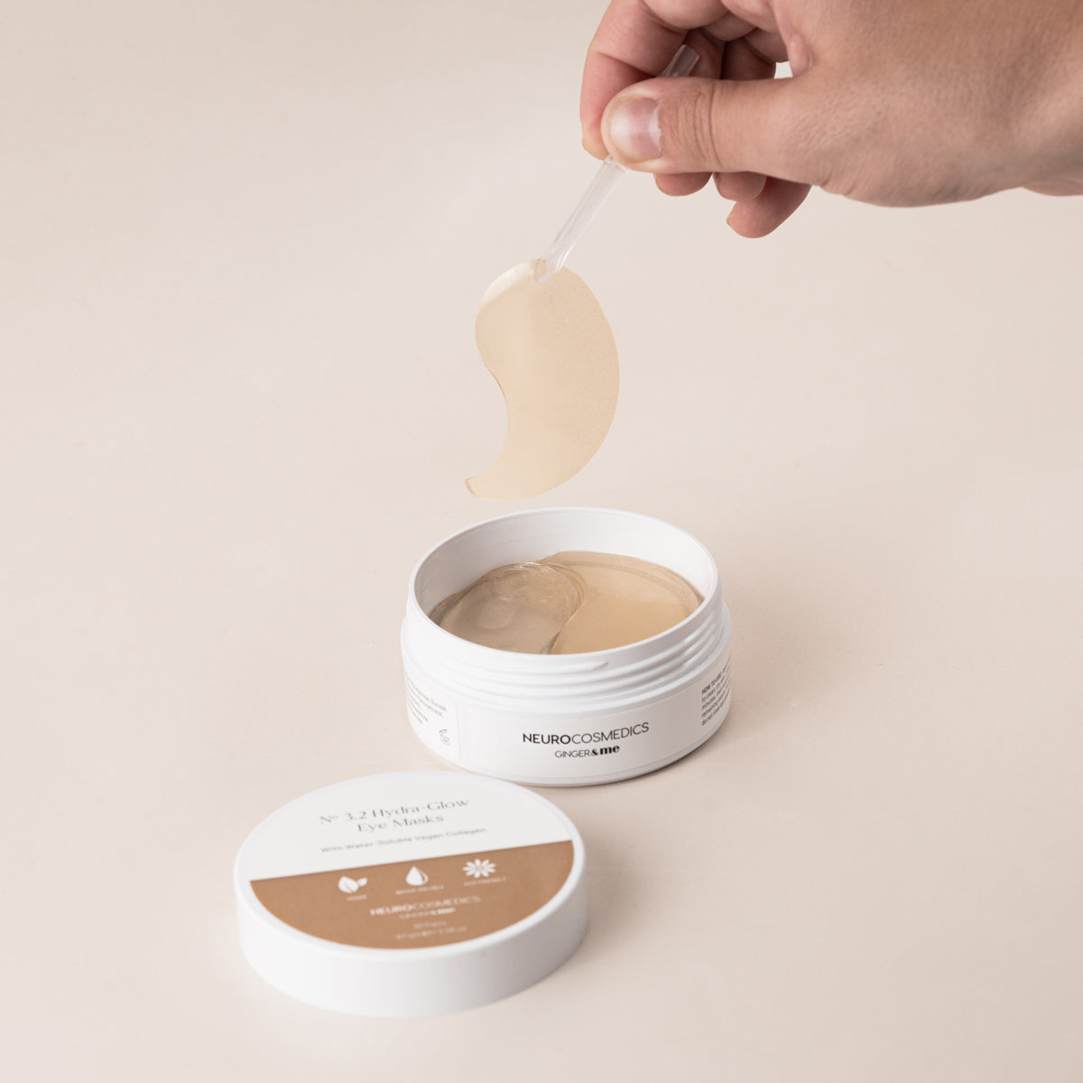 NEUROCOSMEDICS by GINGER&ME Hydra-Glow Eye Masks 30 Pairs