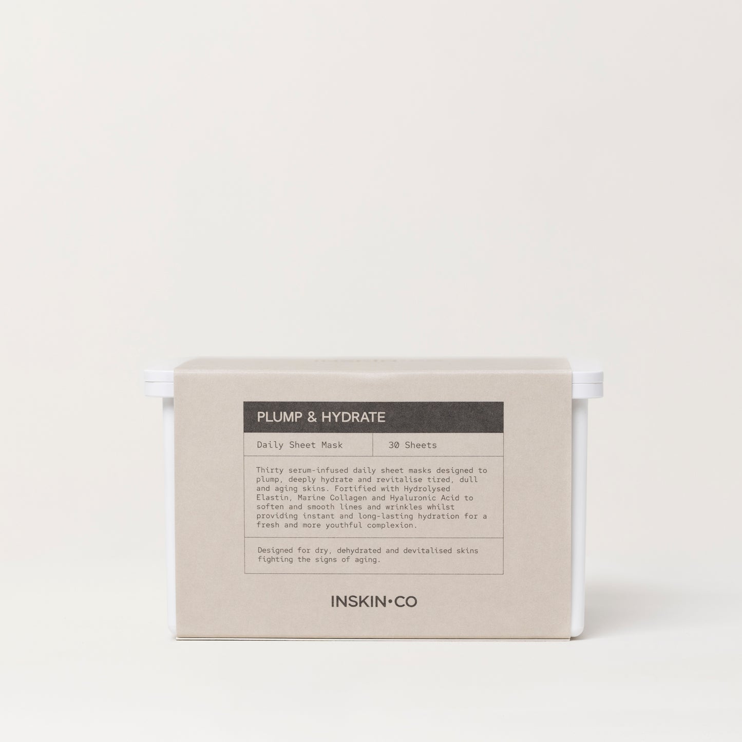 INSKIN.CO Plump & Hydrate - Daily Sheet Mask 30 Sheets