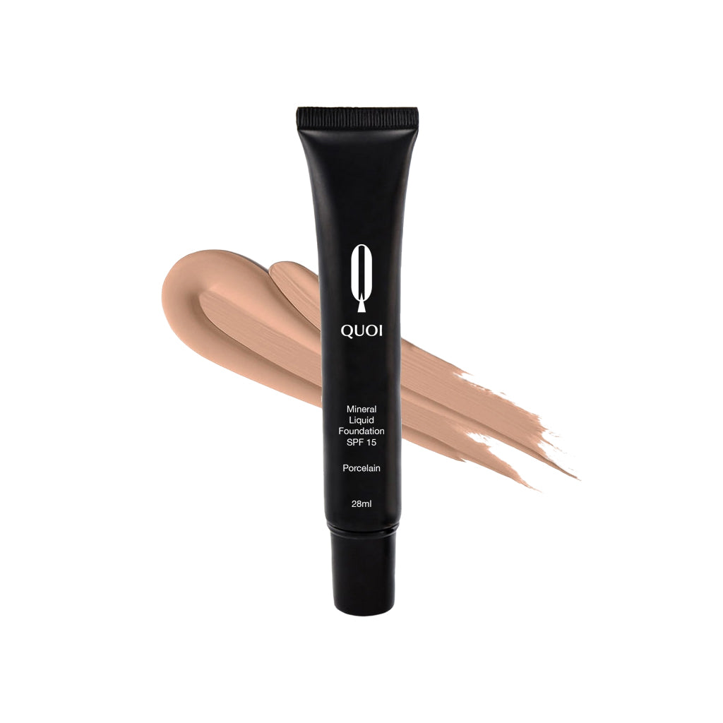 Quoi Mineral Liquid Foundation SPF 15