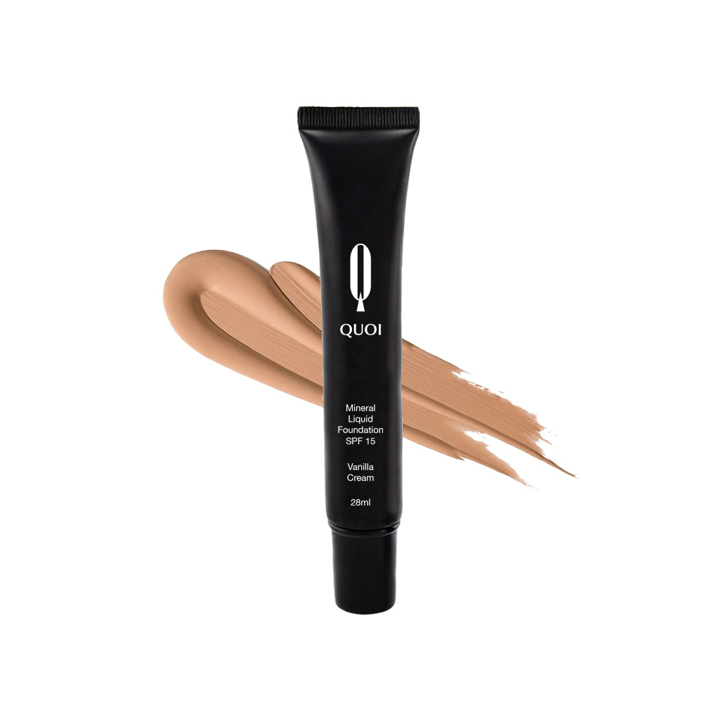 Quoi Mineral Liquid Foundation SPF 15